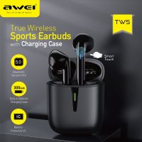 AWEI T21 Sport Wireless Earphone Bluetooth-compatible Type-c Gaming Earbuds With Microphone Handsfree For iPhone