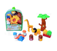 Blocks Zoo บล็อคตัวต่อเสริมพัฒนาการสำหรับเด็ก 2257