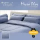 TULIP DELIGHT ชุดผ้าปูที่นอน อัดลาย สีเทา GRAY EMBOSS DL510 #ทิวลิป ชุดเครื่องนอน 3.5ฟุต 5ฟุต 6ฟุต ผ้าปู ผ้าปูที่นอน ผ้าปูเตียง ผ้านวม