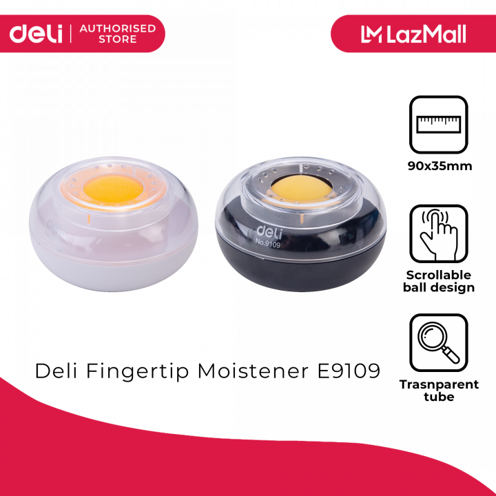 Deli Fingertip Moistener E9109 (1pc) [75259109] Lazada PH