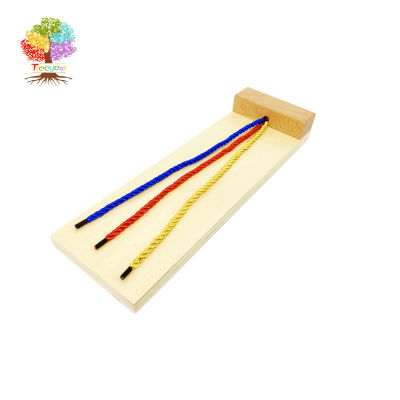 Treeyear Kids Montessori Infant Toys Teaching Aids Preschool Education Wooden Toys Daily Life Learning iding Board