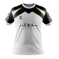 KENZ HY5 - JERSEY HAIKYU WHITE BLACK SPORTWEAR EXCLUSIVE