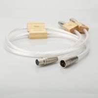 1Pair hifi silver Supreme Reference interconnects XLR balance cable Audiophile for amplifier CD player