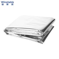 Steady Stan W1028 emergency blanket (10) portable PET aluminum film multifunction emergency blanket outdoor survival blanket is prevented bask in