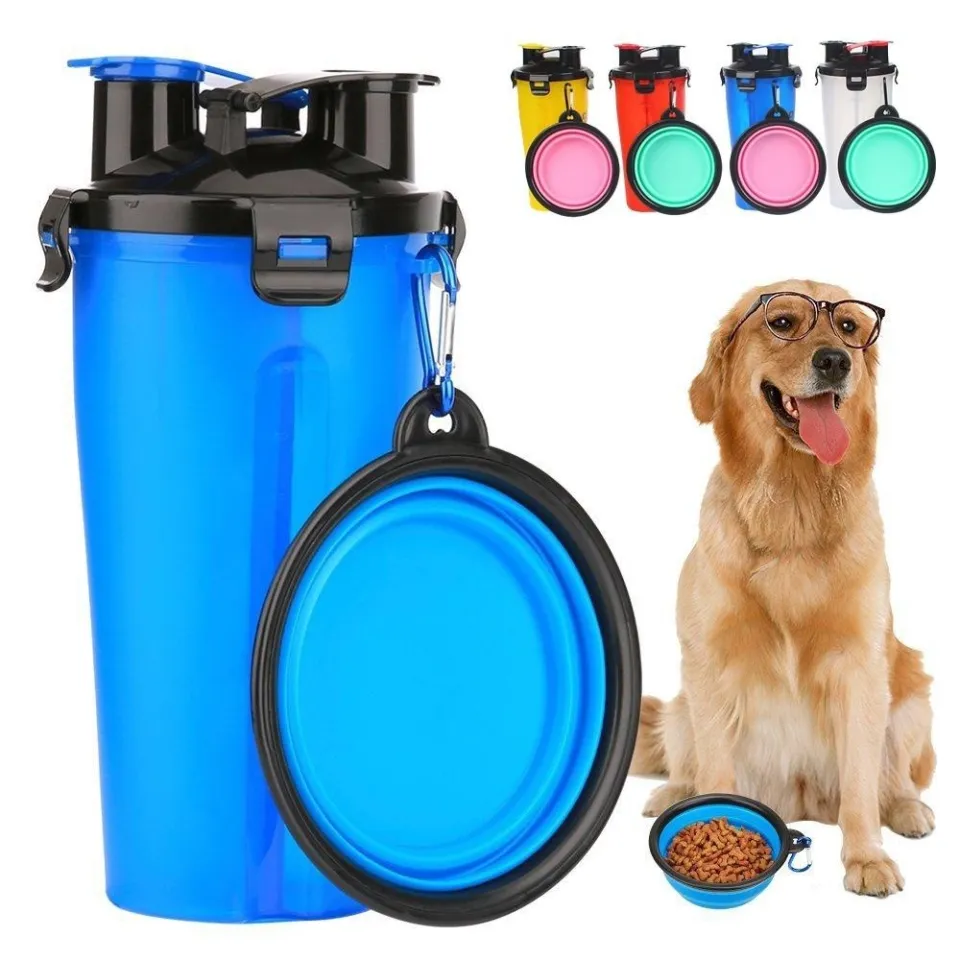 Portable dog outlet food carrier