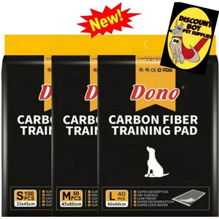 kszcL9Sa Dono Carbon Fiber Training Pads Small Medium Large / Pet Pee