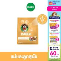 IAMS ไอแอมส์ โปรแอคทีฟ เฮลท์ อาหารสุนัขพรีเมียม - อาหารสุนัขแบบแห้ง สำหรับแม่และลูกสุนัข, 450 ก.