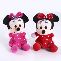 【CW】✘♟☃  18cm Minnie Dolls Stuffed Birthday for Kids hot