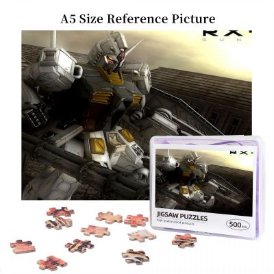 Gundam (9) Wooden Jigsaw Puzzle 500 Pieces Educational Toy Painting Art Decor Decompression toys 500pcs
