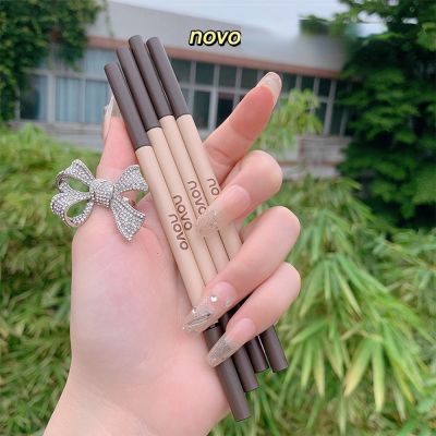 NOVO New Fog-sensing Ultra-fine Eyebrow Pencil for Beginners Is Easy To Waterproof Sweat-proof Not Smudged Natural Eye Makeup Cables Converters