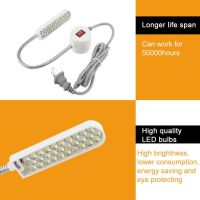 [Ready Stock]30LEDs Sewing Machine Light Working Gooseneck Sewing Lamp