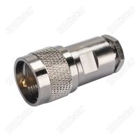 【COOL】 SAFE SCIENCE UHF PL259ชายปลั๊กตรงสำหรับ LMR195 RG58 RG400 RG142สาย RF PL-259 Coaxial Connector ทองเหลือง