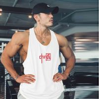 MCPW quick-drying motion fitness vest male sleeveless T-shirt run thin coat with breathable quick drying equipment training