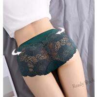 【Ready Stock】 ✑▣ C15 Panties High Waist Lace Underwear for Women Plus Size