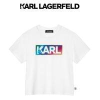 Karl Lagerfeld graphic cotton O-neck T-shirt for men