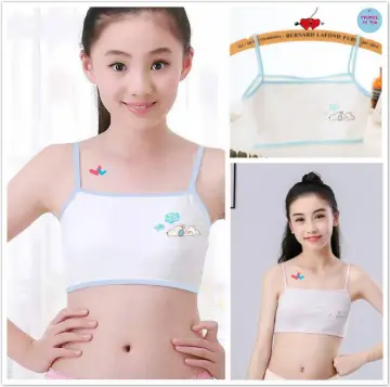 5pcs/lot Girl's Bras Cotton Training Bra Girls Teens Underwear For