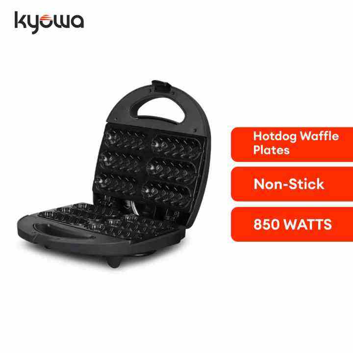 Kyowa Hotdog Waffle Maker (Black) KW2608 Lazada PH