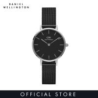 Daniel Wellington Classic Petite Ashfield Black 28/32mm - Silver นาฬิกา ผู้หญิง นาฬิกา ข้อมือผญ