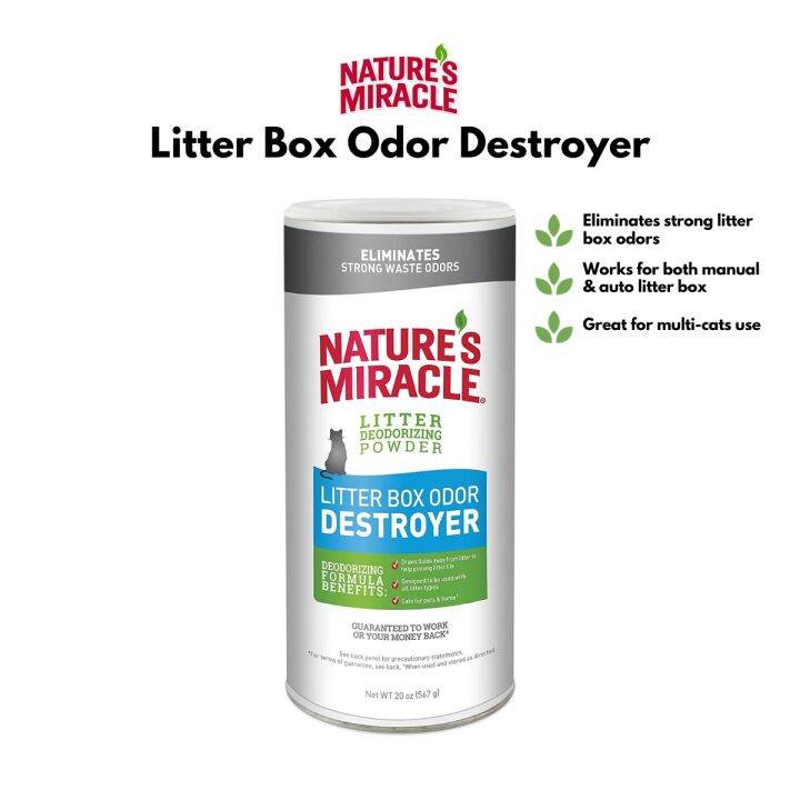 Nature's Miracle Litter Box Odor Destroyer Lazada Singapore