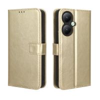 สำหรับ VIVO Y27 4G เคสกระเป๋าสตางค์หนัง PU VIVO Y27 4G เคสแบบพับปิดได้เคสมีขาตั้ง