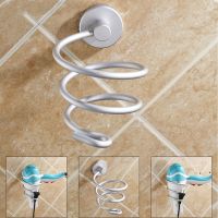 ▥♕✖ Aluminum Innovative Wall-mounted Hair Dryer Stainless Steel Bathroom Shelf Storage Hairdryer Holder for Hairdryer -B119