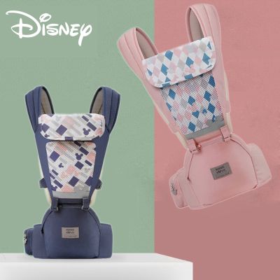Disney กระเป๋าอุ้มเด็ก อเนกประสงค์ ระบายอากาศ แฟชั่นใหม่ ออกแบบตามหลักสรีรศาสตร์ สำหรับทารกแรกเกิด