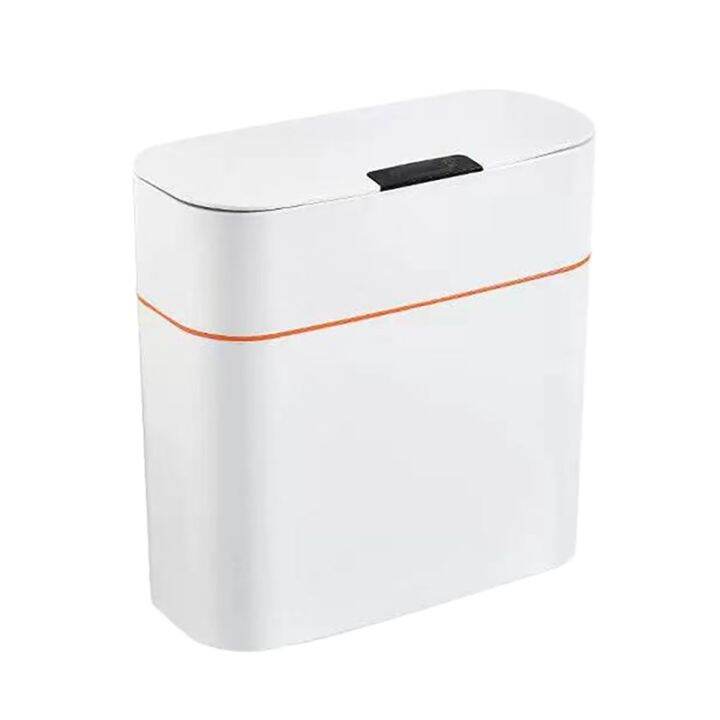 16L Smart Sensor Trash Can Automatic Bathroom Garbage Bin Household