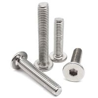 CM M3 M4 M5 M6 M8 M10 M12 304 A2 Stainless Steel Lengthened Long Hex Hexagon Socket Ultra Thin Flat Wafer Allen Head Bolt Screw