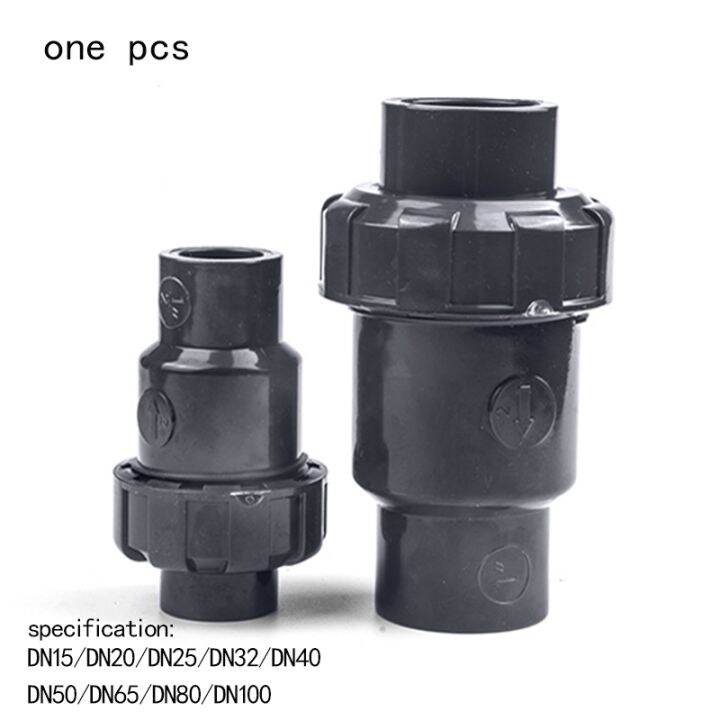 pvc ball check valve non return check valve one way valve vertical pvc