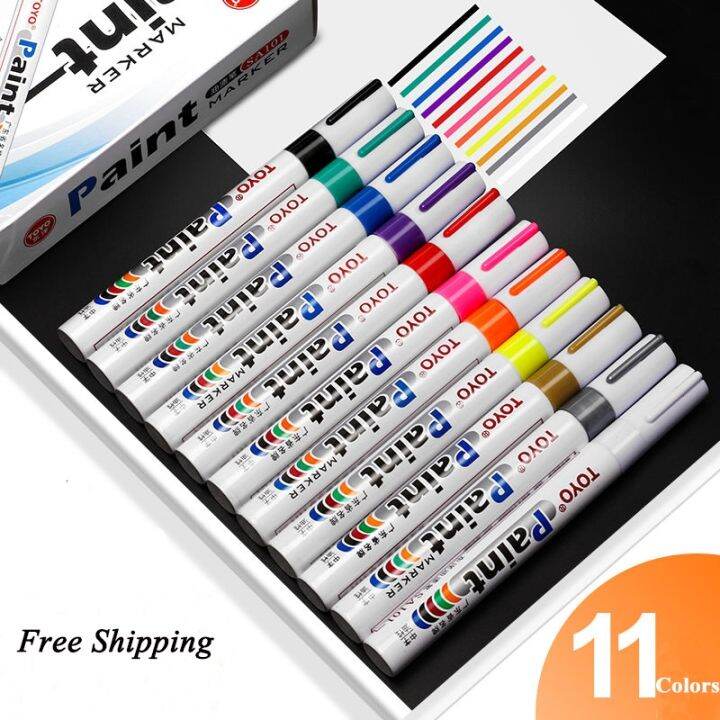 【GOOD】 TOYO Paint Marker Pen Car Tyre Tire Tread CD Metal Permanent ...