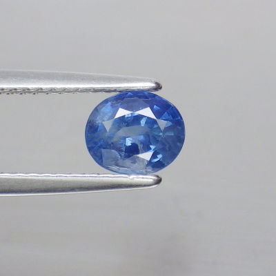 พลอย ไพลิน แซฟไฟร์ แท้ ธรรมชาติ ( Natural Blue Sapphire ) หนัก 1.28 กะรัต