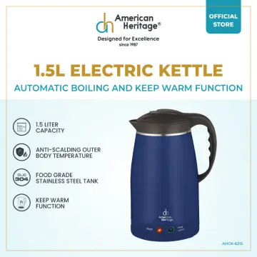The best-selling brand in Europe and America YAR Electric Kettle 2.5L Large  Capacity Electric Glass Kettle electric kettle heavy duty No Noise, No  Odor, Double Layer Anti Scalding