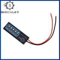 Shockley DC5V-30V 4615 3S Ternary ลิเธียม B-Attery/ลิเธียมเหล็กฟอสเฟต/Lead-Acid ตัวบ่งชี้ที่มี5ส่วนชุดสัญญาณไฟ LED