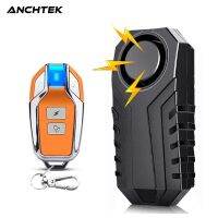 Anchtek 113Db สัญญาณเตือนขโมยจักรยานรถจักรยานยนต์,กันน้ำปลอดภัยจักรยานไฟฟ้ามีสัญญาณเตือนการสั่นสะเทือนควบคุมระยะไกล