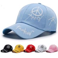 Color baseball caps for men and women printing trend peak caps sun protection sports tide sun hats