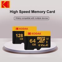 KODAK Micro SD 64GB 128GB GB 256GB 32GB การ์ดไมโครเอสดี TF C10การ์ดความจำการ์ด SDXC U3 4K Memori สำหรับเป็นของขวัญกล้องโดรนโทรศัพท์