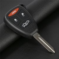 [A Car Home] Dropshipping 1PCS ทนทานสีดำ4ปุ่ม Remote Key Fob Shell Case เปลี่ยนสกรูสำหรับ2005 2006 2007 Jeep Grand Cherokee