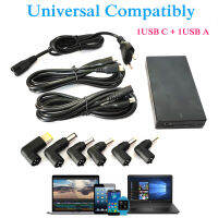 Slim Universal Laptop Charger Type-C USB C USB-C เครื่องชาร์จแล็ปท็อปสำหรับศัพท์แท็บเล็ต Pro HP