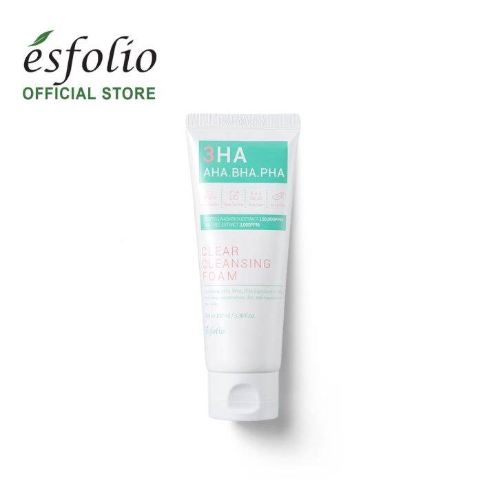 Esfolio 3HA Clear Cleansing Foam 100ml Lazada PH