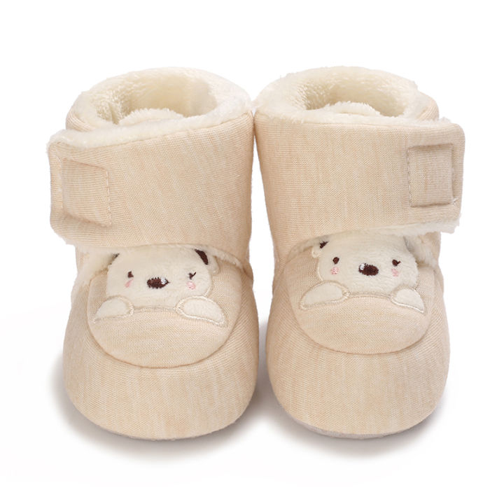 รองเท้าอบอุ่นในฤดูหนาวสำหรับทารกแรกเกิด-รองเท้าผ้าฝ้ายหมีน้อย-รองเท้าผ้าฝ้ายปลาน้อย-รองเท้าเด็กอ่อนชาย-รองเท้าเด็กอ่อนหญิง-รองเท้าที่ไม่ใช่ผ้าลื่นเพียงผู้เดียว-รองเท้าเด็ก-รองเท้าใส่เดิน-รองเท้า-velcr