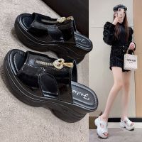 2023 New Women Flat Sandals High-Heeled Jelly Melissa Shoes For Women Solid Sandals Womens sandals