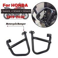 MTKRACING For HONDA CB400X CB500X CB500F 2019-2022 Motorcycle Bumper Fuel Tank Protector Engine Guard Crash Bar Frame Protection Covers