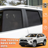 For Toyota RAV4 XA50 2018-2022 Rav 4 Magnetic Car Sunshade Shield Front Windshield Curtain Rear Back Side Window Sun Shade Visor