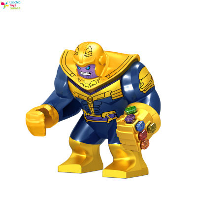 LT【ready stock】Loge Thanos With Gloves Minifigures Building Blocks Superhero Series Assembled Toys For Children Gifts1【cod】