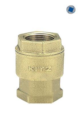 KITZ KTZ สปริงเช็ค เช็ควาล์ว ทองเหลือง วาล์วกันกลับ แนวตั้ง 150RF ขนาด 2 นิ้ว