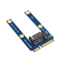 Chenyang CY 50mm Mini PCI-E mSATA SSD to Flat SATA 7pin Hard Disk Drive PCBA Extension Adapter