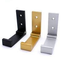 Foldable Coat Hook Aluminum Alloy Clothes Earphone Wall Hanger Stand Holder Wall Mounted Metal Door Hanger Stand Headphone Tool Adhesives Tape