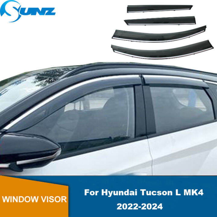 Side Window Deflector For Hyundai Tucson L MK4 2022 2023 2024 Car Door ...