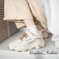 Kingdom_Fashion ยอดนิยม รองเท้าผู้หญิง รองเท้าผ้าใบ รองเท้าสุขภาพ รองเท้าแฟชั่น ด้านล่างกันลื่น วัสดุที่มีคุณภาพ กันลื่น ปัจจุบัน B96F05A 42Z231020