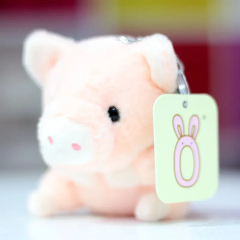 Cute and Ugly Pig Rabbit Panda Pendant Keychain Doll Cartoon Plush Toy Doll  Schoolbag Bag Charm | Lazada PH